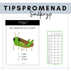 Tipspromenad - småkryp & insekter