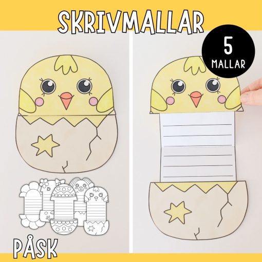 Skrivmallar - påsk