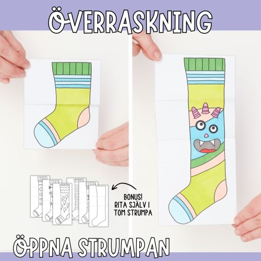 Rocka sockorna-pyssel - strumpor
