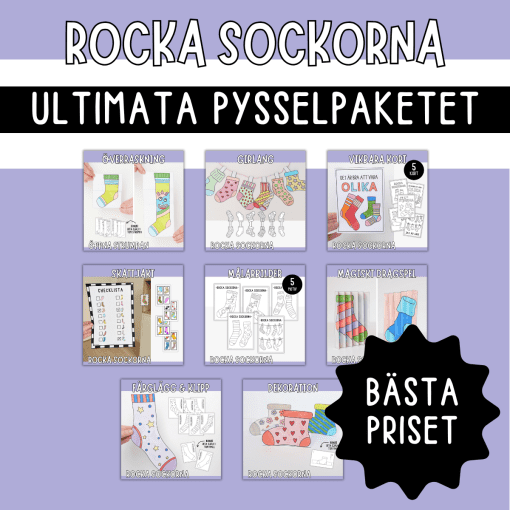 Rocka sockorna - ultimata pysselpaketet