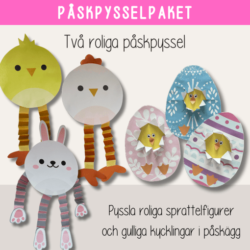 Påsk - Pysselpaket - Påskpyssel