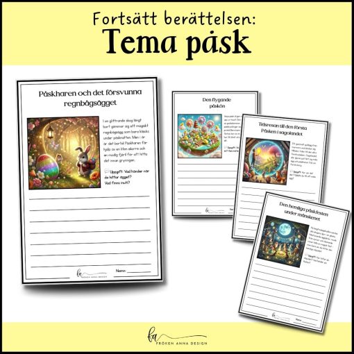Fortsätt berättelsen - tema påsk