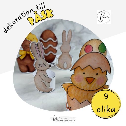 Påskpyssel / Påskdekoration