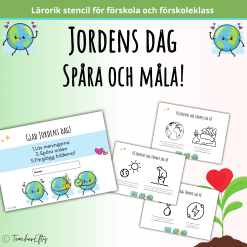 Jordens Dag – Spåra och måla