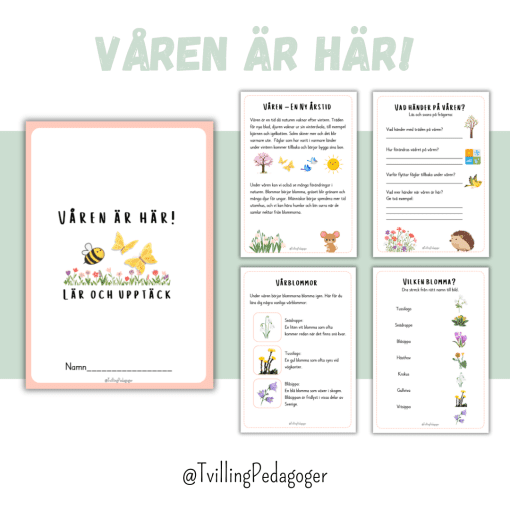 Våren är här - lär och upptäck