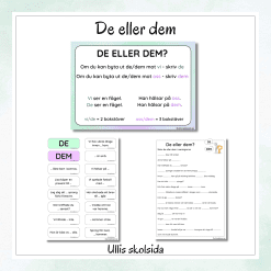De eller dem?