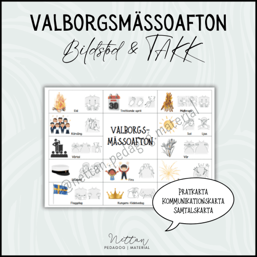 Pratkarta valborgsmässoafton