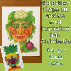 Bildlektion: Skapa ett ansikte med inspiration från Arcimboldo