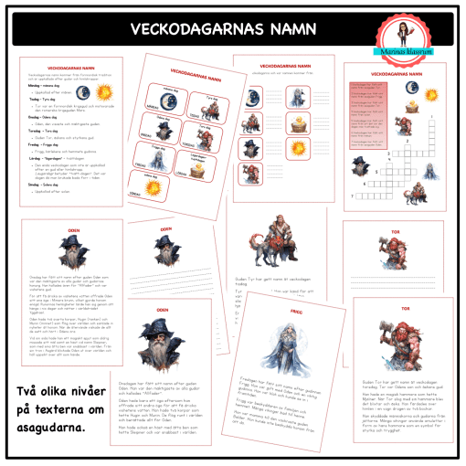 Veckodagarnas namn