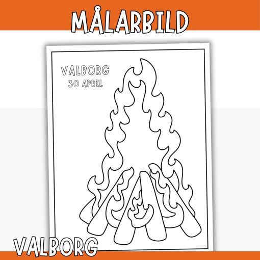 Valborg Målarbild (fri nedladdning)
