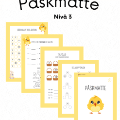 Påskmatte - Nivå 3 (10 sidor)