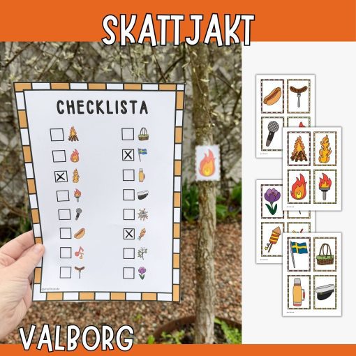 Skattjakt - Valborg 30 april