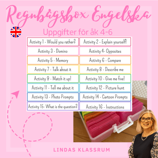 Engelska regnbågsbox