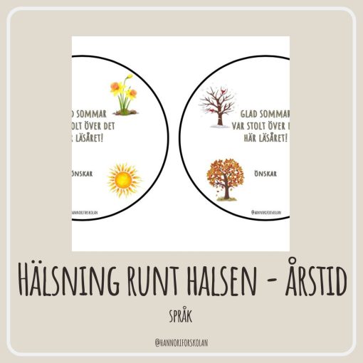 Hälsning runt halsen - årstid