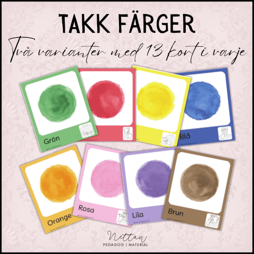 TAKK färger