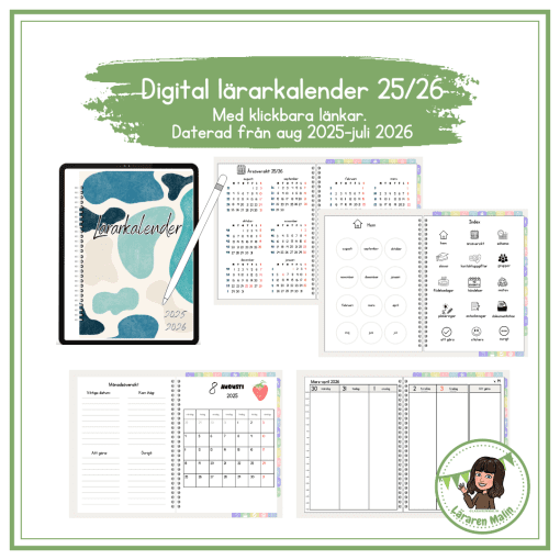 Digital lärarkalender (läsåret 25-26)